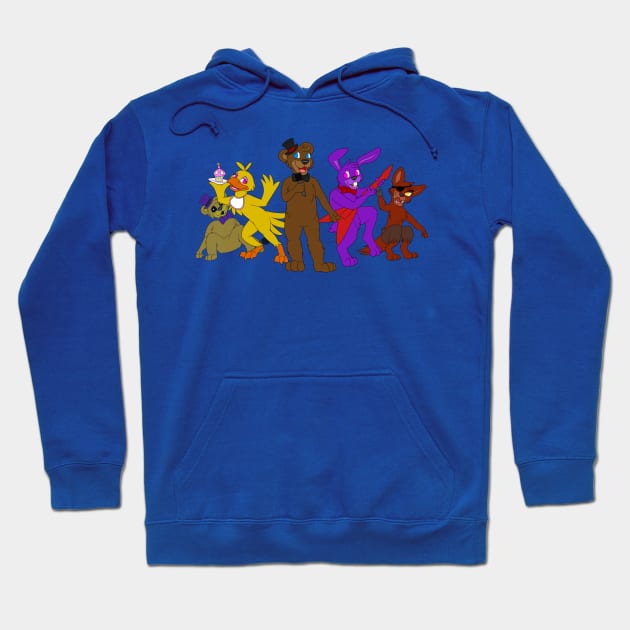 Five Nights Hoodie by possumtees